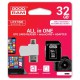 microSD 32GB CARD class 10 + adpter + card reader - blister