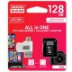 microSD 128GB CARD class 10 + adpter + card reader - blister