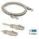 Cavo Cat5 ethernet 1m grey RJ45/RJ45