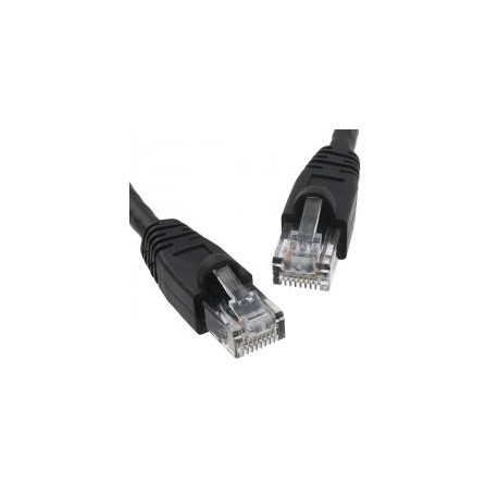 Cable Cat5e F/UTP 2m black RJ45/RJ45