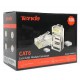 Connettore Cat6 RJ45 UTP placcato oro 24K - confezione 100pz