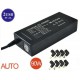 Universal Adapter power charger 15V-20V max 90W 2USB 8 tips