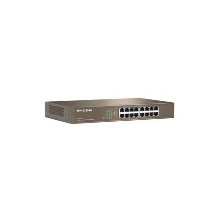 IP-COM G1016D 16-Port Gigabit Ethernet Switch rack