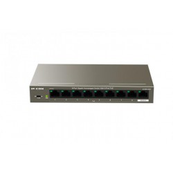 Switch 9 porte Gbit con 8 porte PoE+ IP-COM IC-G1109P-8-102W