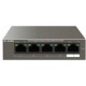 IP-COM 5 port 10/100 switch with 4 ports PoE S1105-4-PWR-H