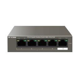 IP-COM 5 port 10/100 switch with 4 ports PoE S1105-4-PWR-H