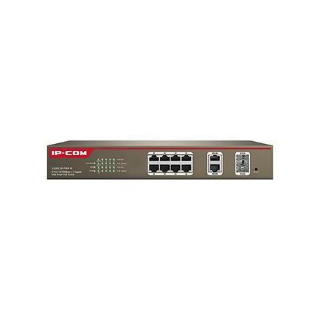 Switch managed 8 porte PoE 100M+2 porte Gigabit TP/SFP Combo