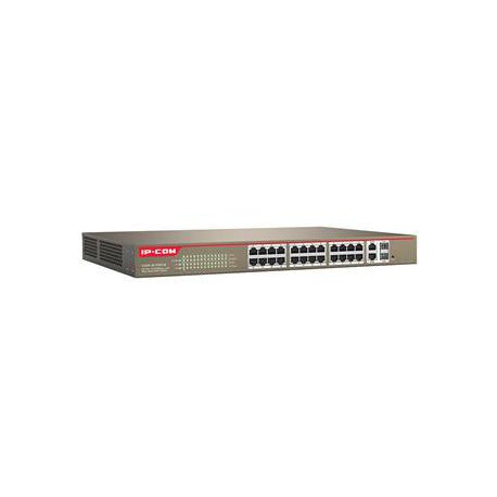 Switch managed 24 porte 100M+2 port Gigabit TP/SFP Combo PoE