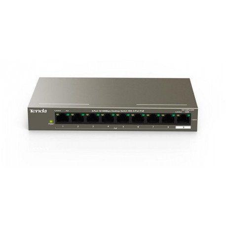 Tenda TEF1109P-8-63W switch 9 port 10/100 8 porte PoE 63Watt