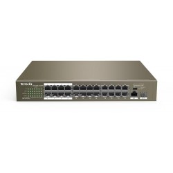 Tenda switch TEF1126P 24 ports PoE 10/100Mbps + 1 GE/SFP