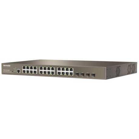 Desktop Switch 24 Porte Gigabit+4 Porte SFP PoE+ Managed