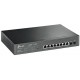 Switch managed L2 8 porte Gigabit PoE + 2 SFP - T1500G-10MBS