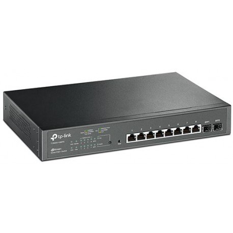 Switch managed L2 8 porte Gigabit PoE + 2 SFP - T1500G-10MBS