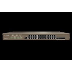 L3 Managed PoE Switch 24 porte Gbit + 4 SFP G5328P-24-410W